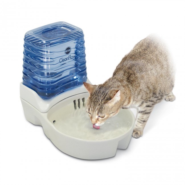 K H Cleanflow Ceramic Filtered Water Bowl