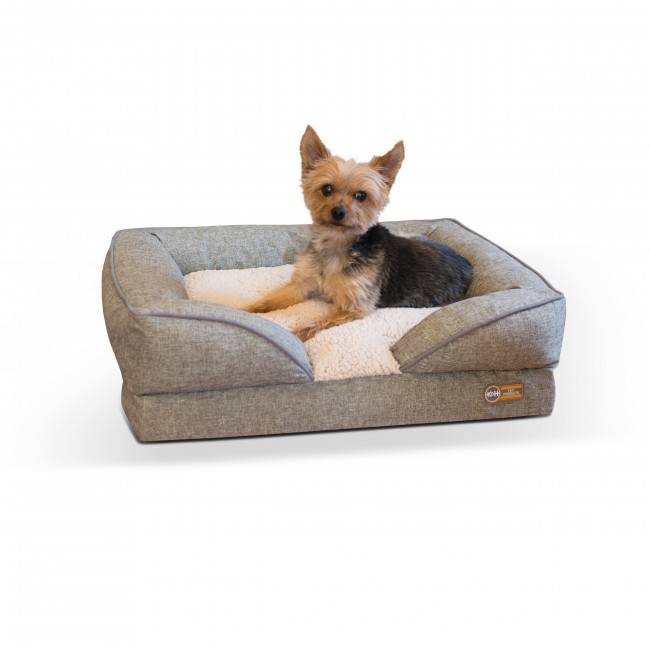 Pillow Top Orthopedic Lounger Traditional Cat Beds Cats