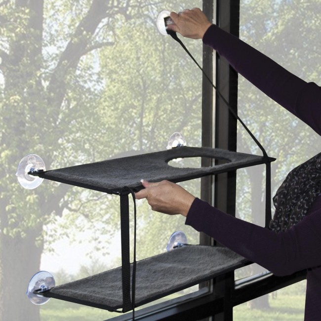 K H Kitty Sill Double Stack Ez Window Mount